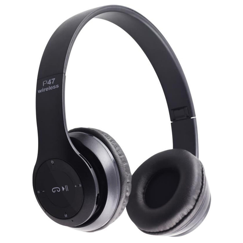 P47 Wireless Headsets On-Ear Stereo Earphones Longer Playtime USB Charging For Smart Phone Computer Laptop green - Image 3