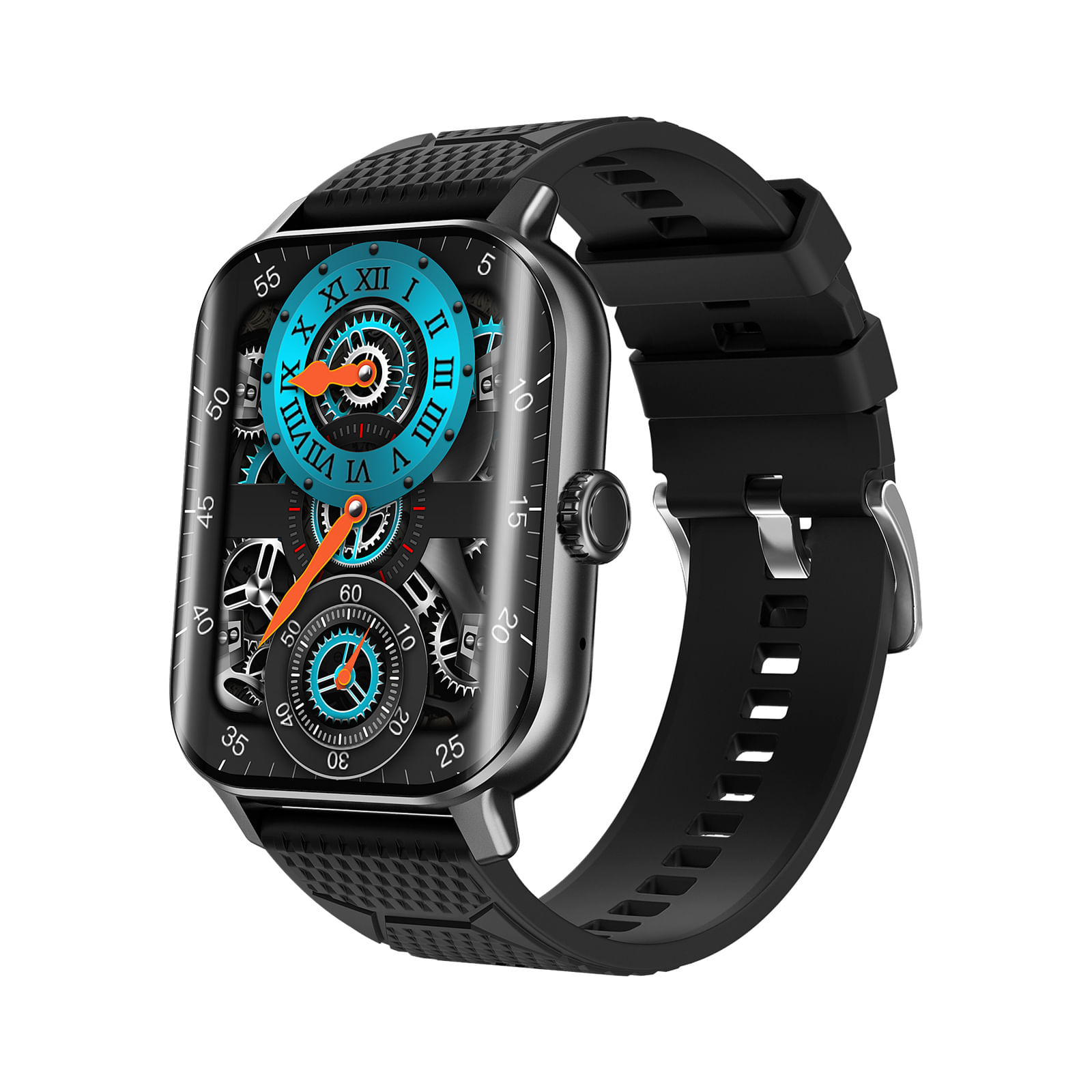 F12 Smart Watch 2.02 Inch Color Screen Smartwatch Sports Calls Message Watches Black