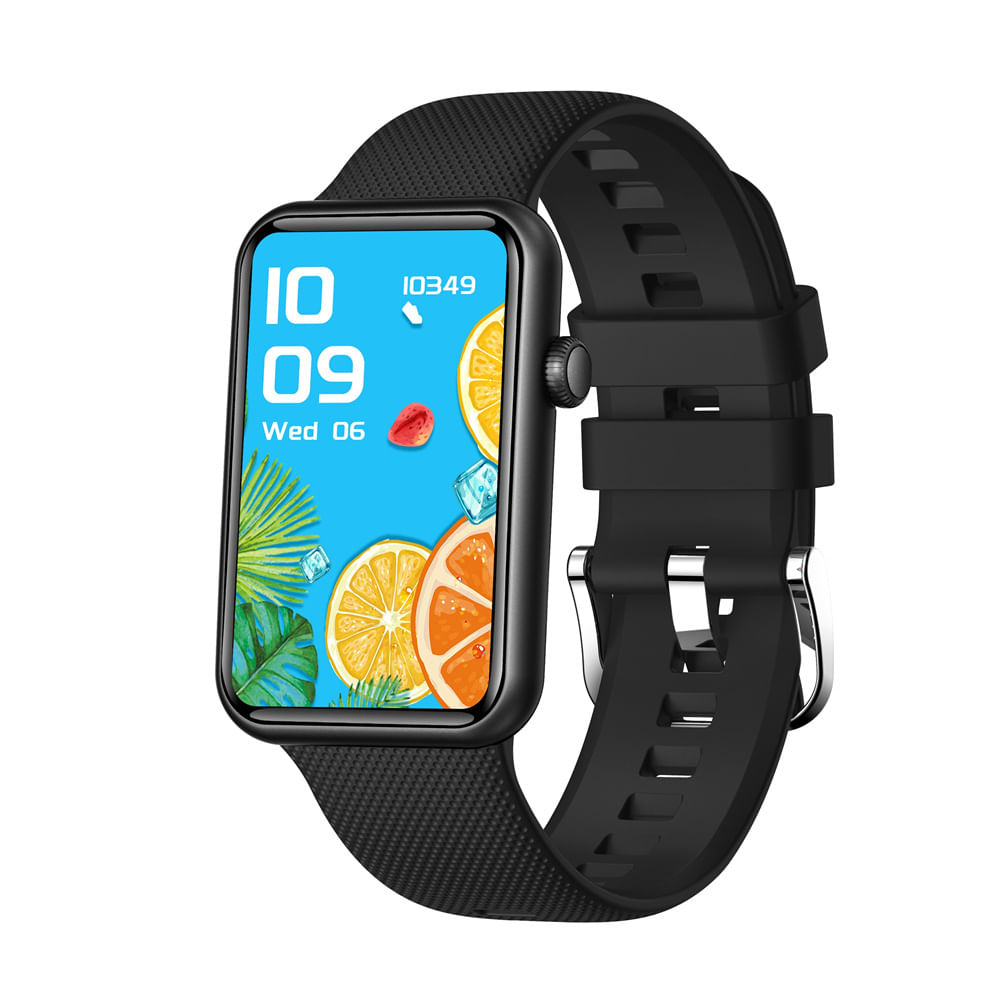 HT5pro Smart Watch 1.57 Inch Full Touch Screen Smartwatch for Android iOS Phones Blood Oxygen Monitor Black