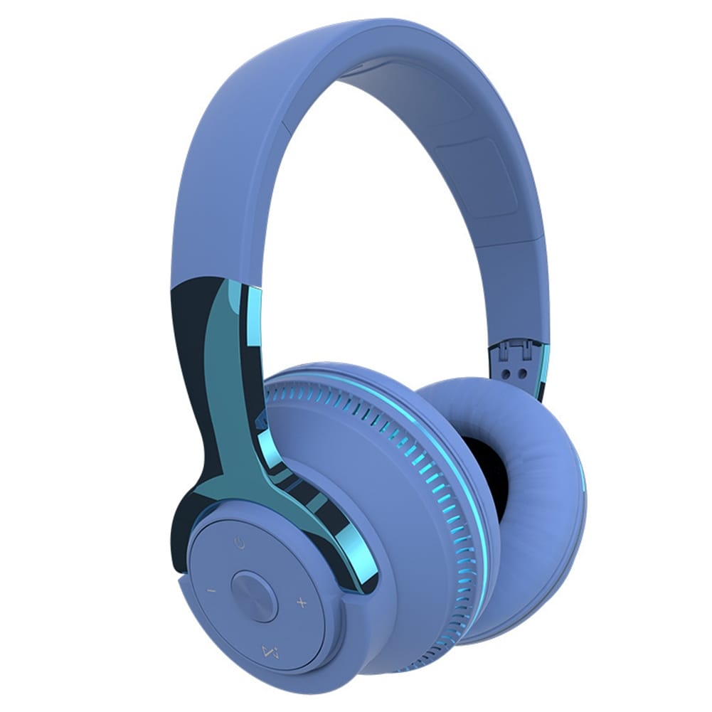 H2 Wireless Over Ear Headphones Low Latency Soft Ear Cups Brilliant Glow 24H Playtime Stereo Sound Headset For Smart Phone Computer Laptop White - Image 7