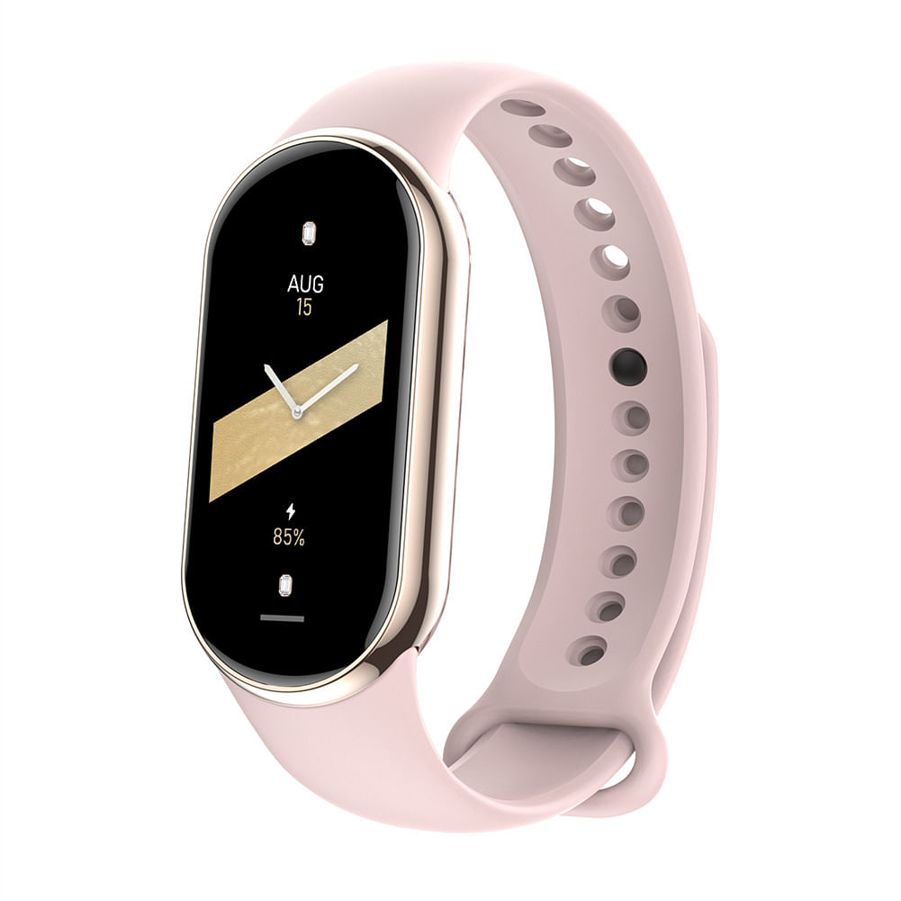 M8 Smart Watch Non-invasive Blood Sugar Test Sports Watch Waterproof Fitness Watch With Blood Pressure Heart Rate Tracking pink