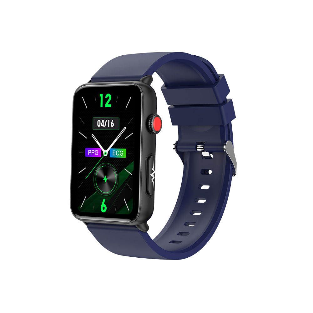 ET620 1.57 inch Smart Watch Waterproof Full Touch Fitness Smart Watch Heart Rate Blood Oxygen Monitor Message Reminder Fitness Tracker For Men Women blue tape
