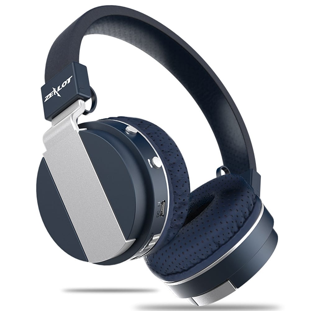 ZEALOT B17 Noise Canceling Headset Stereo HiFi Headphones Wireless Headphones With Built-in Microphone For Office Trucker black - Image 2