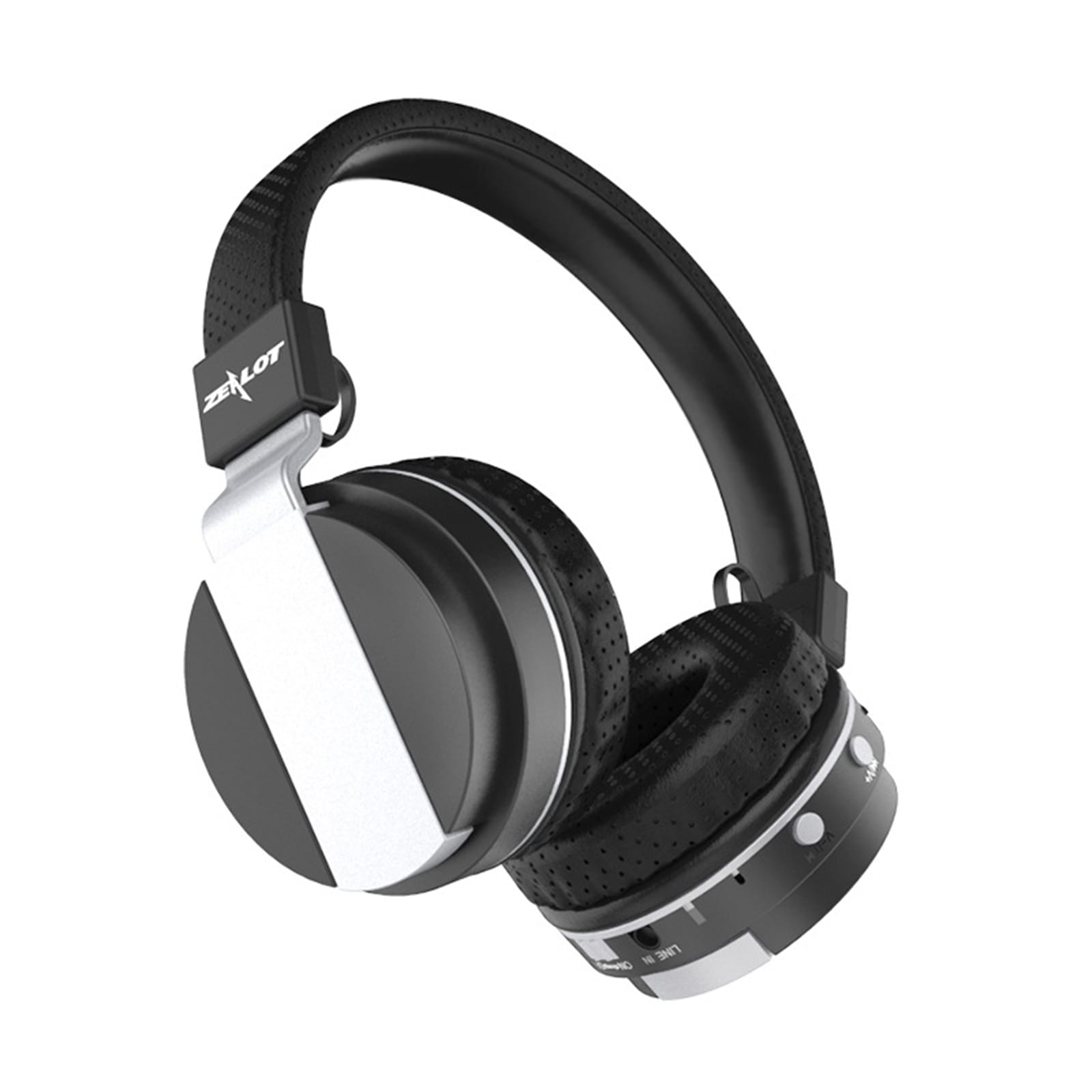 ZEALOT B17 Noise Canceling Headset Stereo HiFi Headphones Wireless Headphones With Built-in Microphone For Office Trucker black - Image 4