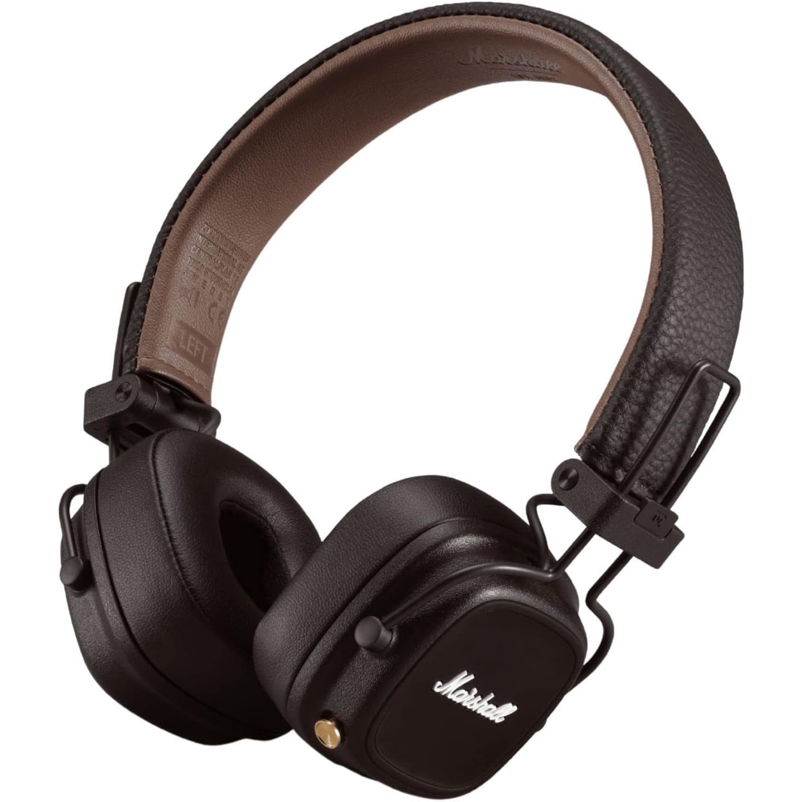 Major IV Noise Canceling Headset With Built-in Microphone Stereo Calls Music Mode Headphones For Computer Game Office brown