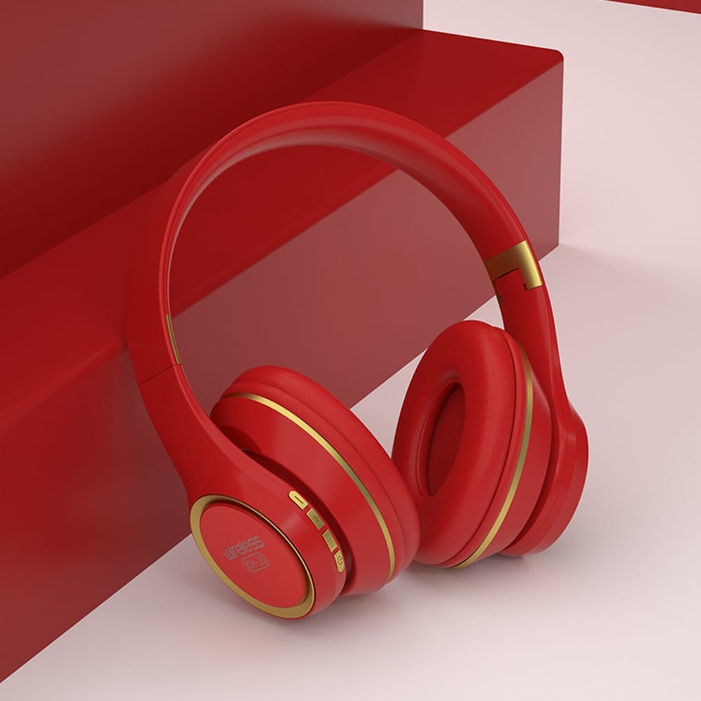 KH20 Bluetooth Headphones Over Ear Wireless Headphones With Microphone Lightweight Headset For Laptop PC White - Image 3