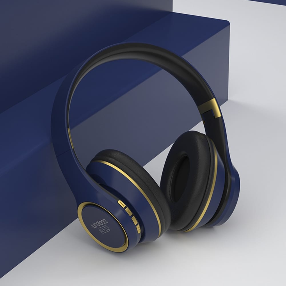 KH20 Bluetooth Headphones Over Ear Wireless Headphones With Microphone Lightweight Headset For Laptop PC White - Image 4