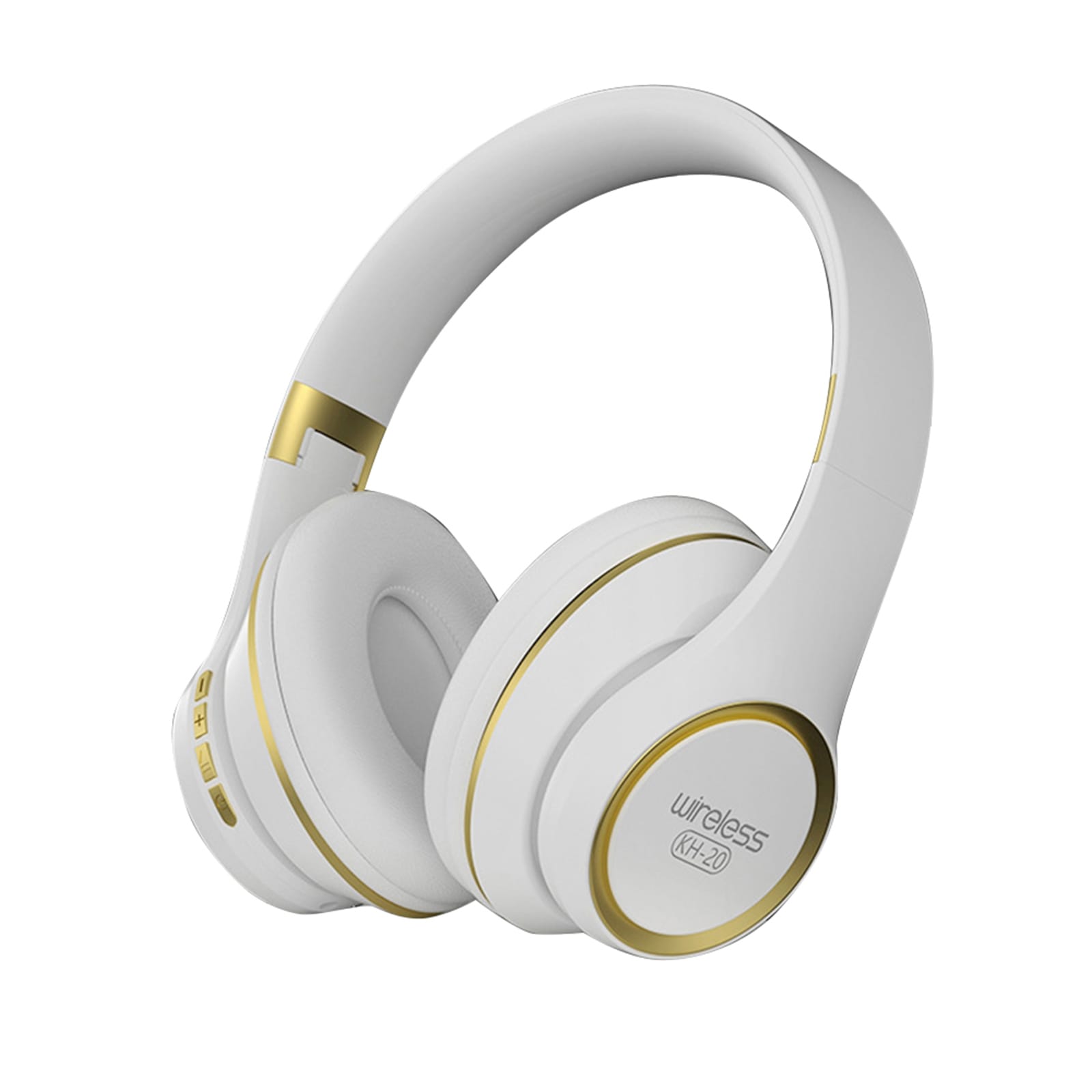 KH20 Bluetooth Headphones Over Ear Wireless Headphones With Microphone Lightweight Headset For Laptop PC red - Image 2