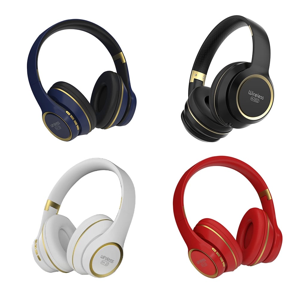 KH20 Bluetooth Headphones Over Ear Wireless Headphones With Microphone Lightweight Headset For Laptop PC black - Image 6