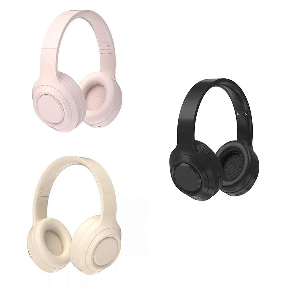 DR58 Bluetooth Headphones Over Ear Wireless Headphones With Microphone Foldable Lightweight Headset With Deep Bass White - Image 6