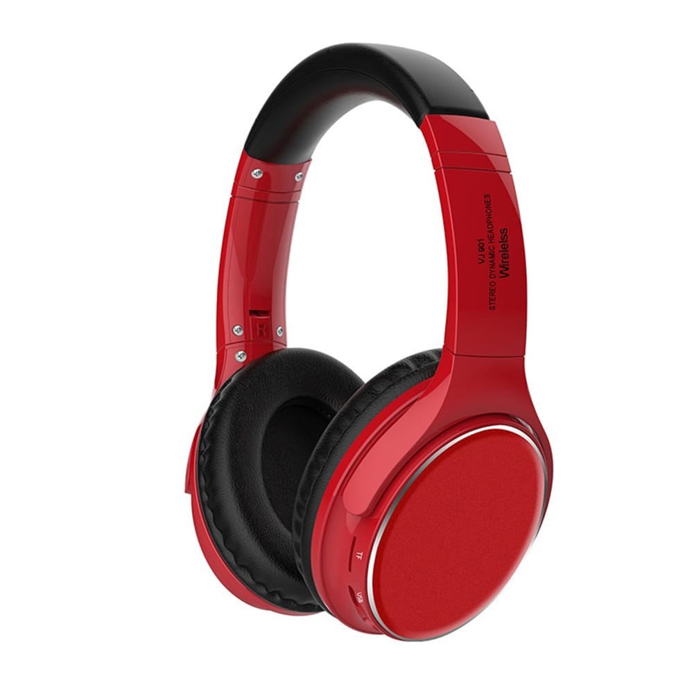 VJ901 Wireless Headphones Over Ear Wireless Headphones Foldable Lightweight Headset With TF Card Mode black - Image 3