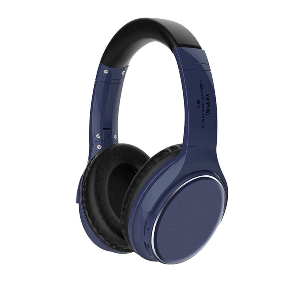 VJ901 Wireless Headphones Over Ear Wireless Headphones Foldable Lightweight Headset With TF Card Mode black - Image 6
