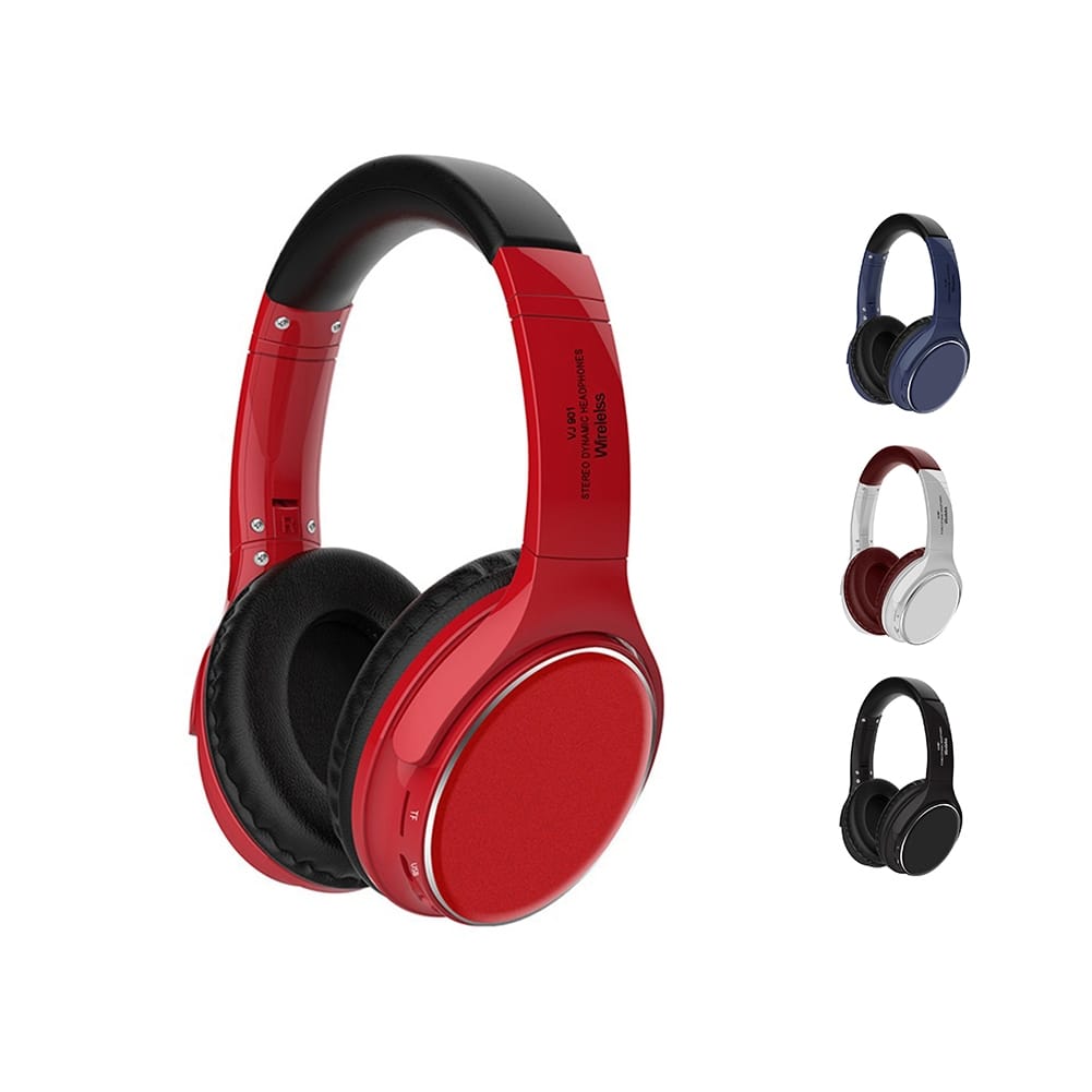 VJ901 Wireless Headphones Over Ear Wireless Headphones Foldable Lightweight Headset With TF Card Mode black - Image 7