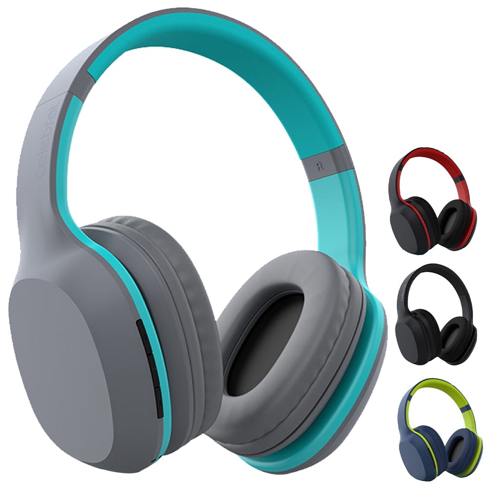 A18 Wireless Headphones over Ear Hi-Fi Stereo Deep Bass Wireless Earphones for Laptop Pc Computer Mobile Phone Red - Image 5