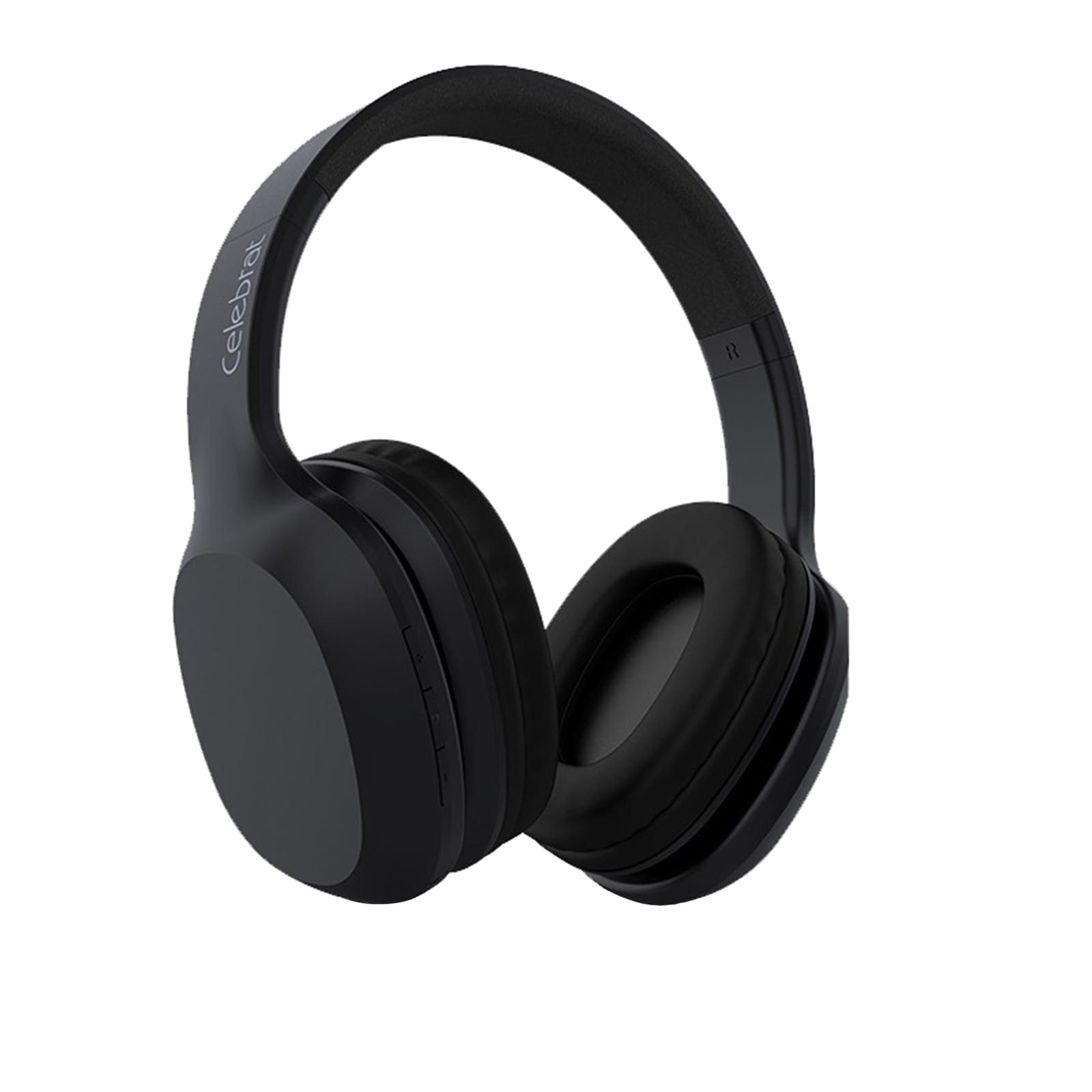 A18 Wireless Headphones over Ear Hi-Fi Stereo Deep Bass Wireless Earphones for Laptop Pc Computer Mobile Phone Black