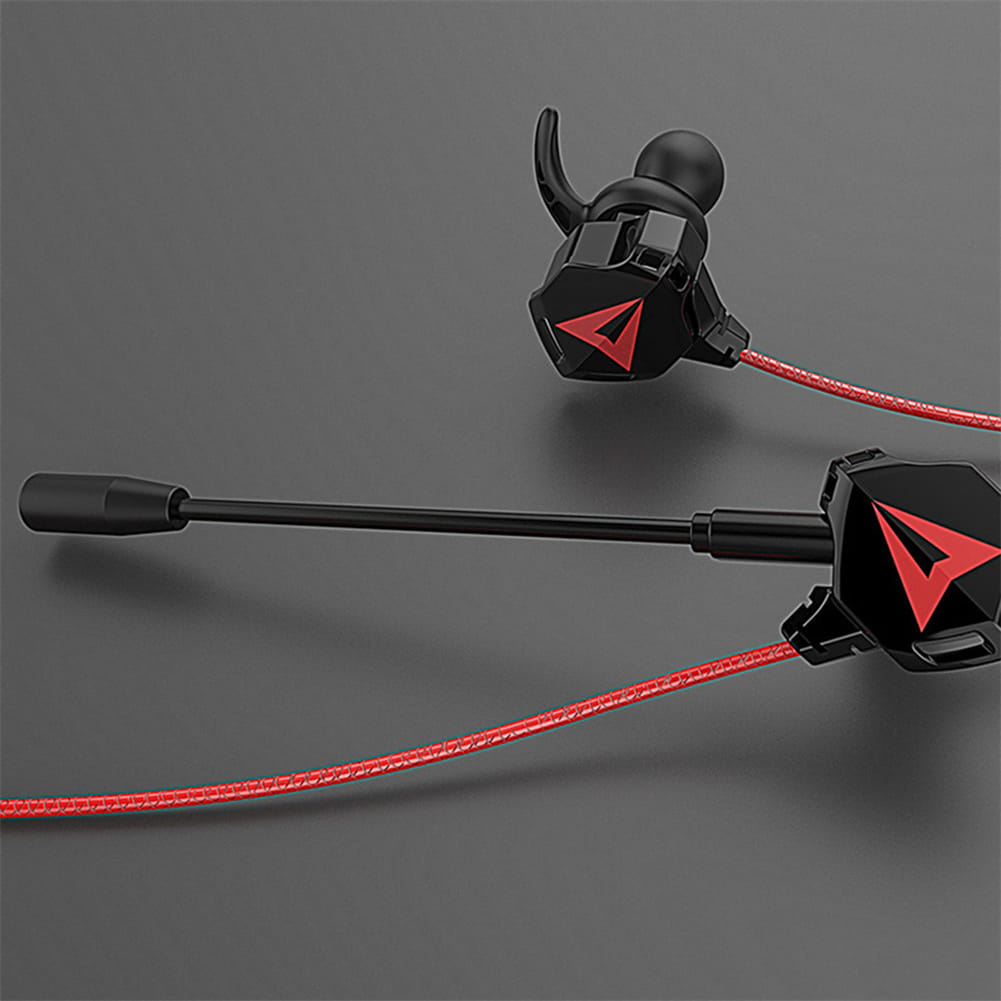 G5 Wired Earbuds In-Ear Headphones With Microphone Heavy Bass Stereo Noise Isolating Wired Earbuds For All Type C Jack Device red - Image 4