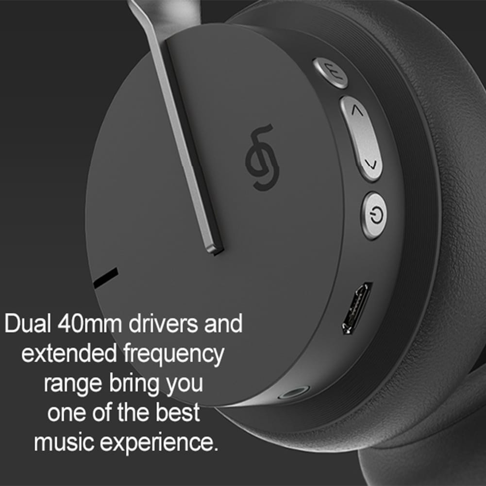 Fingertime P3 Noise Canceling Headset Stereo Hifi Headphones Wireless Gaming Headphones with Mic White - Image 4