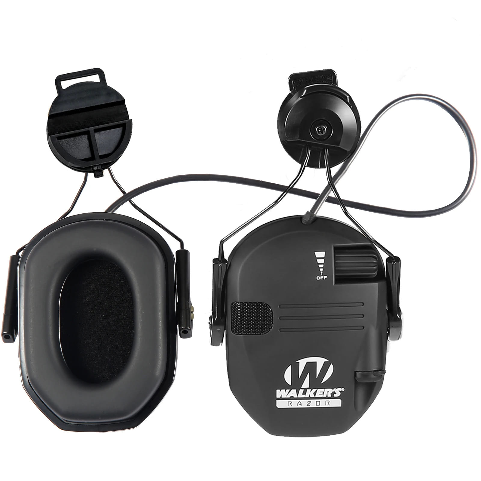 Electronic Shooting Ear Protection Earmuffs NRR 23dB Lightweight Low Profile Hearing Protection Earmuffs Black - Image 6