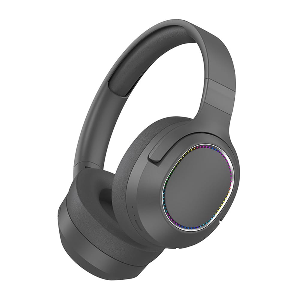 P2963 Wireless Headset Lighting Noise Reduction Over-Ear Stereo Earphones For Computer Game Office Zoom Meeting green - Image 7