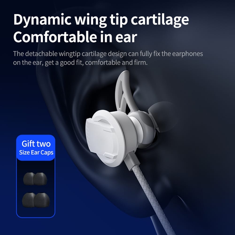 RX3 Pro Wired Earbuds In-Ear Headphones L-Shaped 3.5MM Jack Design Noise Isolating High Sound Earphones For School Students Women Men Green (Type-C plug) - Image 4
