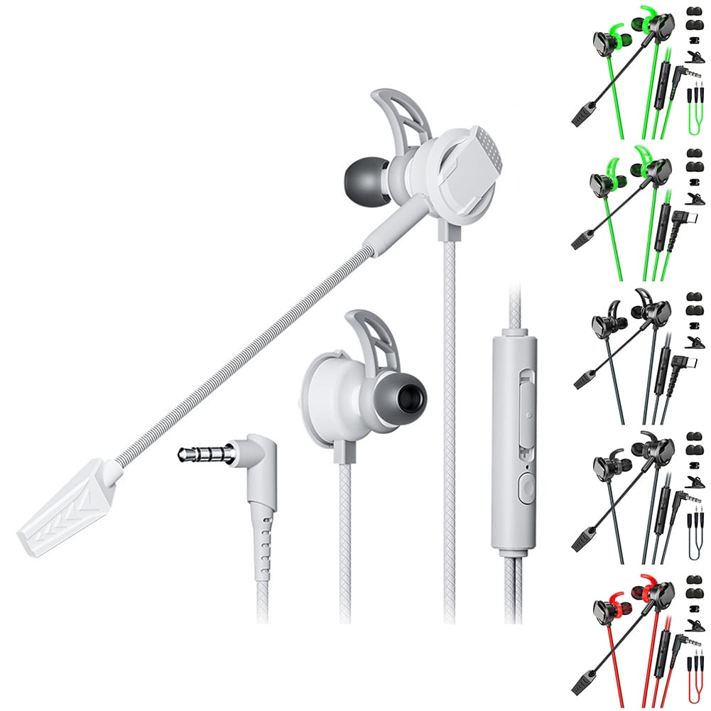 RX3 Pro Wired Earbuds In-Ear Headphones L-Shaped 3.5MM Jack Design Noise Isolating High Sound Earphones For School Students Women Men Black (3.5mm plug) - Image 6