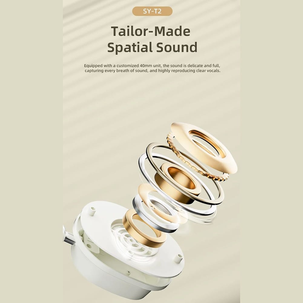 Wireless Headsets Noise Canceling Ear Buds Longer Playtime Foldable Earphones Support Dual Device Connection For Cell Phone Laptop blue - Image 4