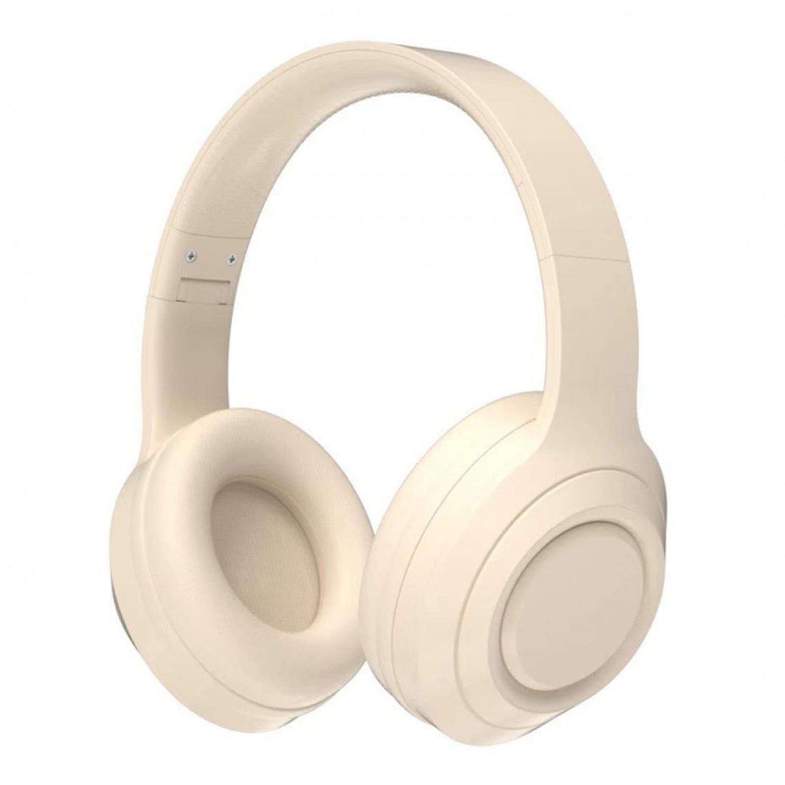 P12 Noise Canceling Headset Stereo Ultra Long Playtime Earphones Folding Headphones With Built-in Microphone For Office Gaming dome white