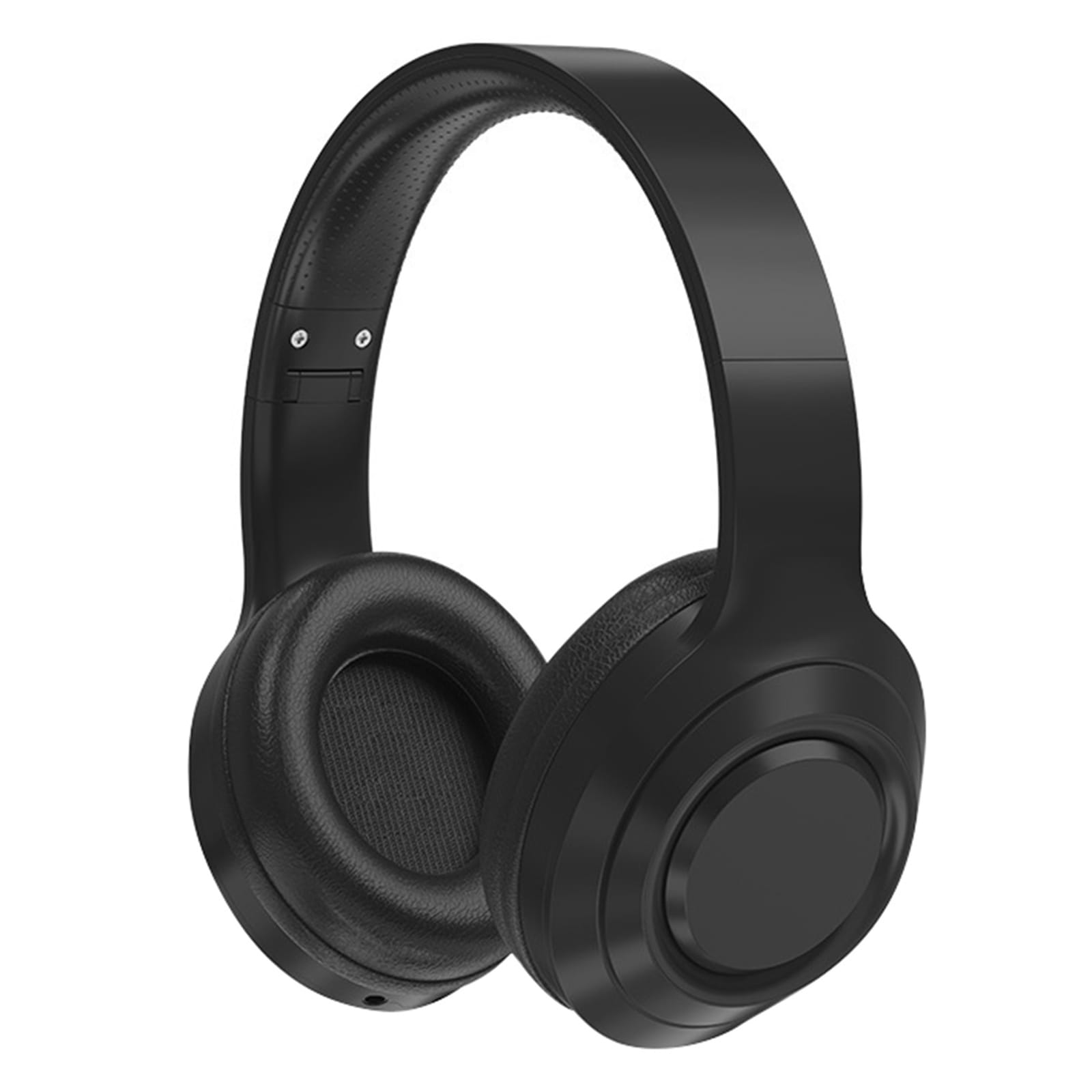 P12 Noise Canceling Headset Stereo Ultra Long Playtime Earphones Folding Headphones With Built-in Microphone For Office Gaming New face pink - Image 2