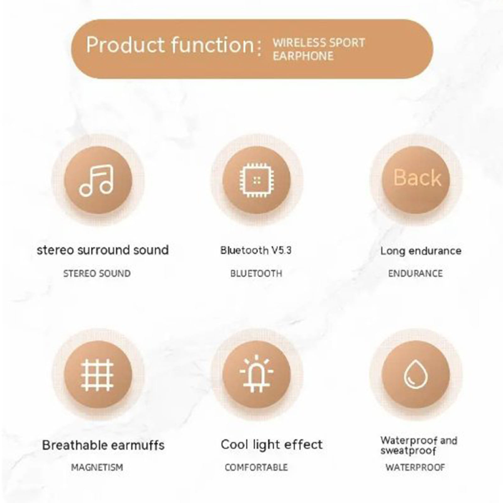 Noise Canceling Headset HIFI Sound Headphones Wireless Folding Scalable Gaming Headphones For Office Trucker pink - Image 5