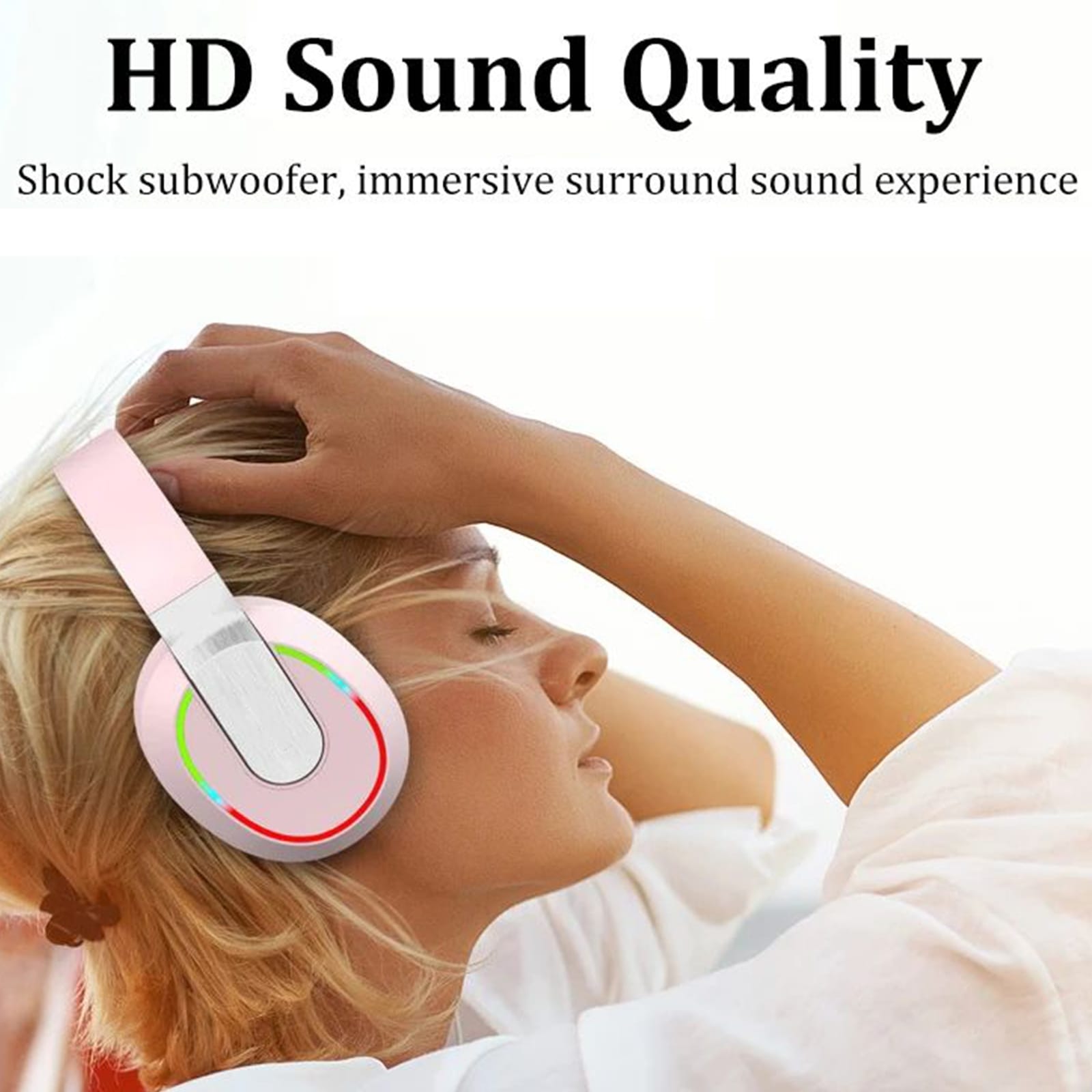 L850 Wireless Headset Stereo Sound Headphones Clear Calling Headset With Microphone For Computer Game Office Zoom Meeting blue - Image 5