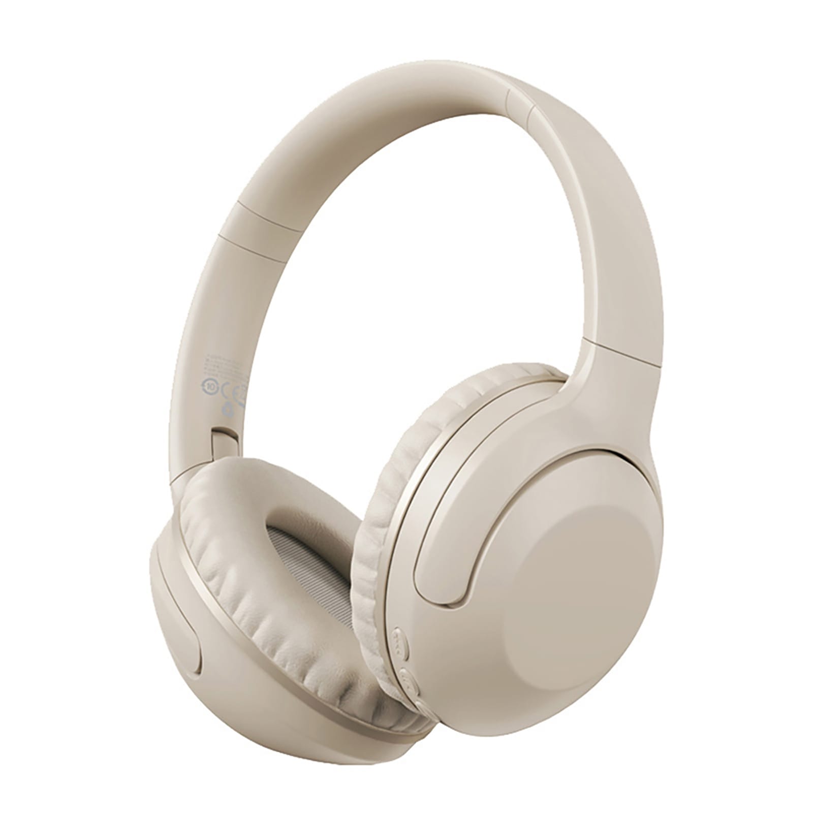 SPACEO3 Wireless Headset over Ear Computer Headphones Anc Noise Canceling Headset Beige