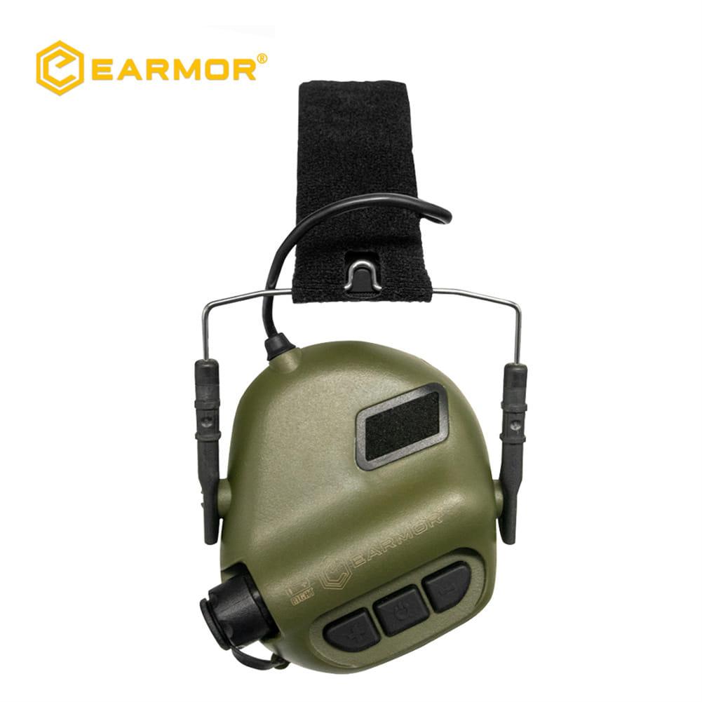 M31 Lightweight Ear Protection Headset Training Range Hearing Protector Nrr 22db Noise Reduction Army Green - Image 4