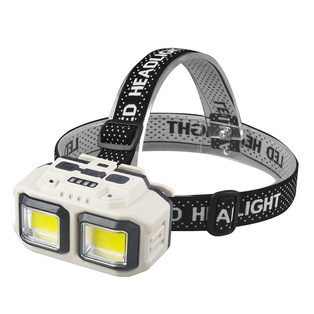 XPE+COB Headlights USB Rechargeable IPX4 Waterproof Power Display Motion Sensor Head Lamp For Camping Mountaineering Running 816S Induction - Image 4