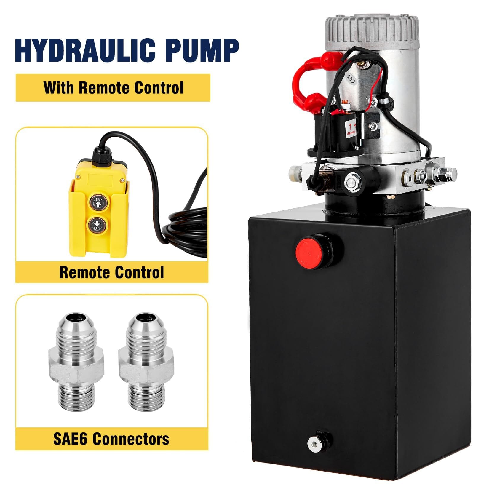 US GARVEE Hydraulic Power Unit 12V Car Lift Hydraulic Pump Power Unit Car Lift Single Phase - Image 7