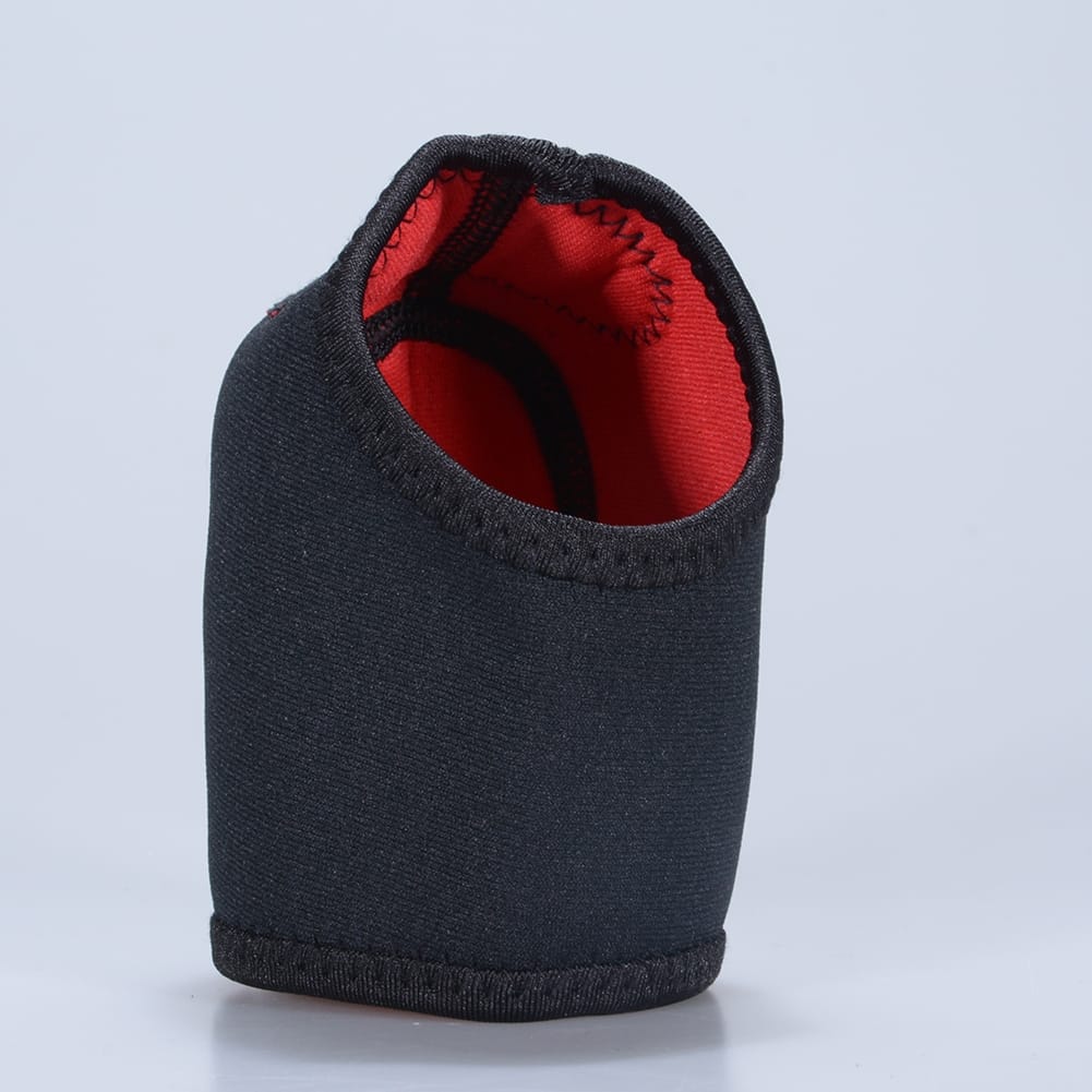 US 2pcs Foot Heel Ankle Wrap Pads Plantar Fasciitis Therapy Pain Relief Arch Support Black