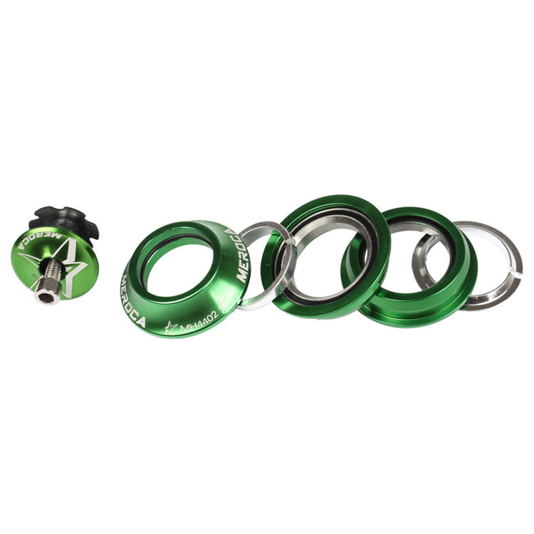 Mountain Bicycle Ultra-light Built-in Straight Pipe Bowl Set black - Image 6