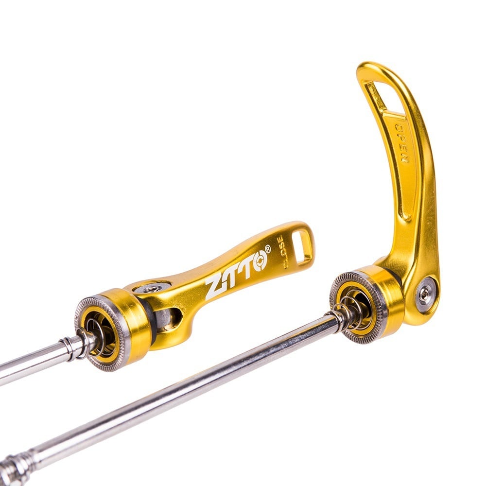 ZTTO Mountain Bike Free Hub Quick Release Lever Bicycle Aluminium Handle Steel Core Rod Riding Accessories Tools red - Image 4