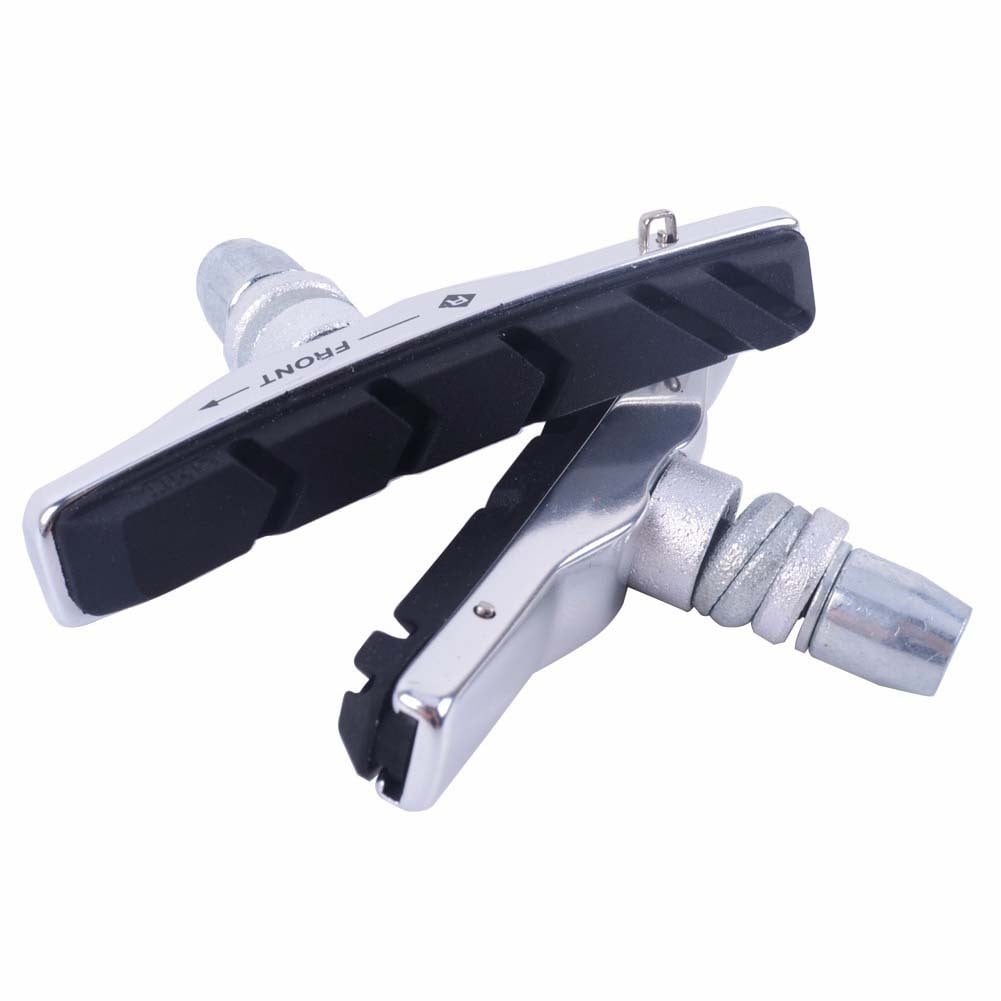 1 Pair ZTTO MTB V-Brake Pads Mountain Bike Road Bicycle Cycling Braking Blocks Rubber Holders Silver - Image 6