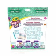 Crayola Glitter Dots Sticker Stencils Custom Glitter Stick Crayola Glitter Dots Sticker Stencils Custom Glitter Stick