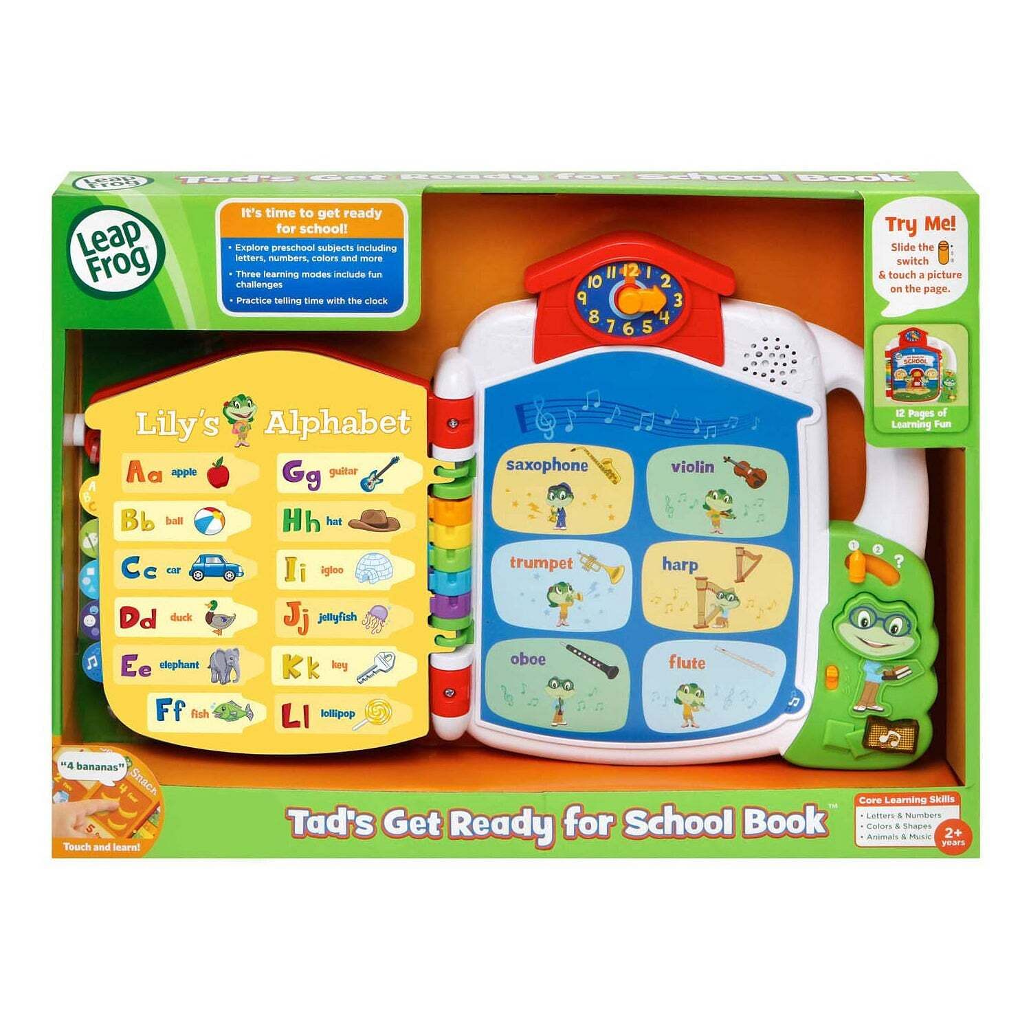 LeapFrog Tad's Ready School Book