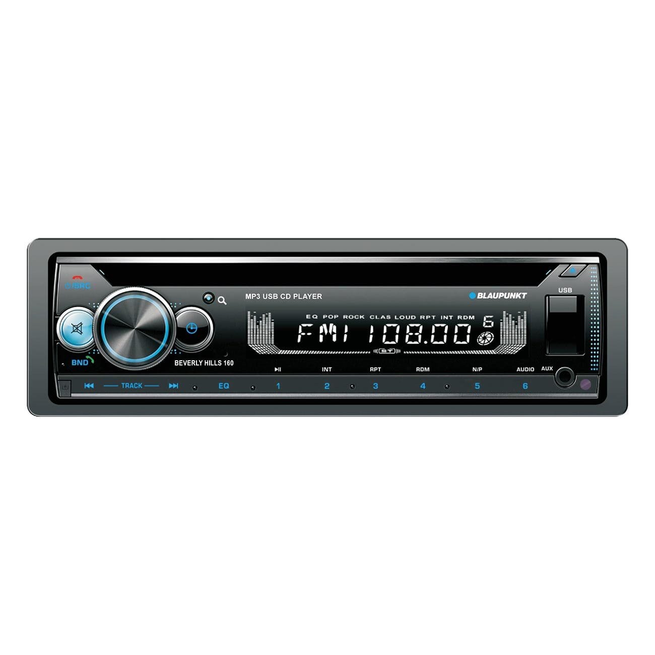 Blaupunkt Detachable Face CD Receiver with Bluetoo