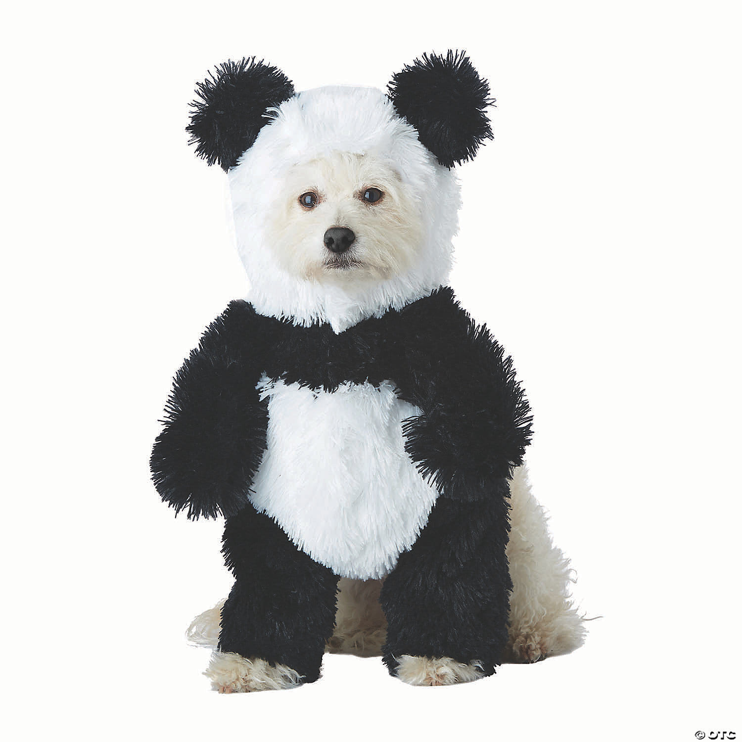 Panda pouch dog costume lg