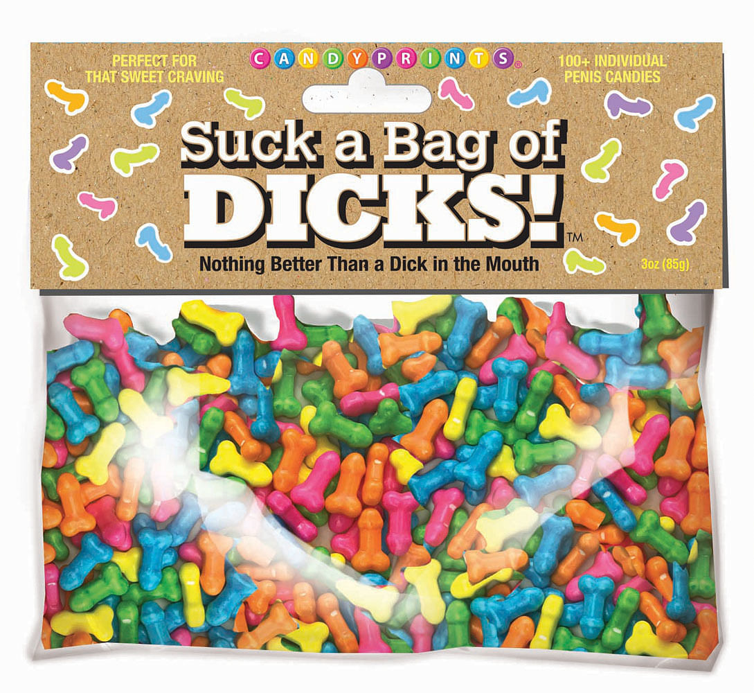 Suck Bag Dicks 25 Individual Fun Size Packages 6355