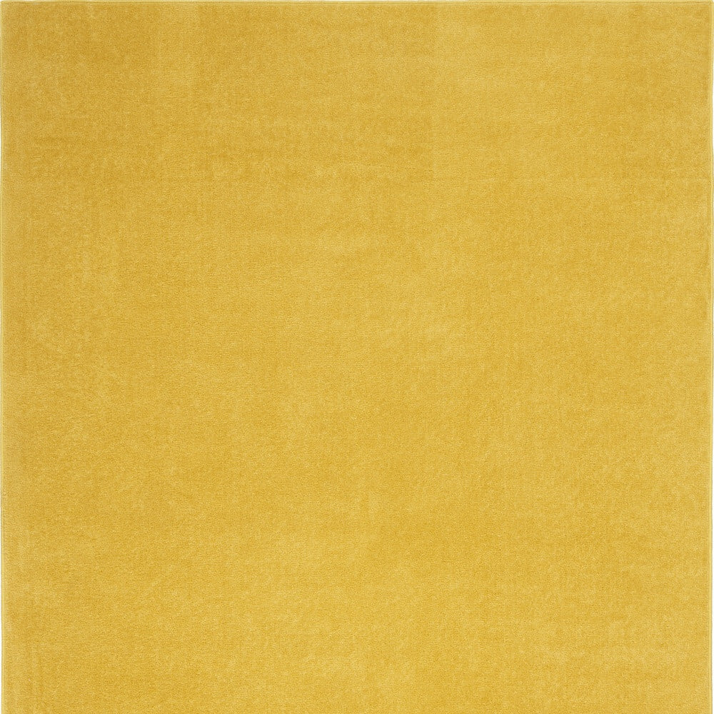 5' X 7' Yellow Non Skid Indoor Outdoor Area Rug - Image 5