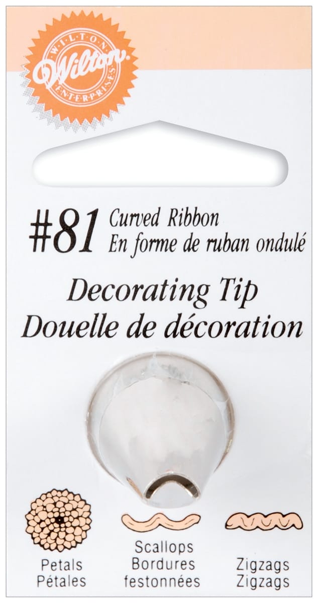 Wilton St and ard 81 Petal Piping Tip 1 Pack of 1 Piece
