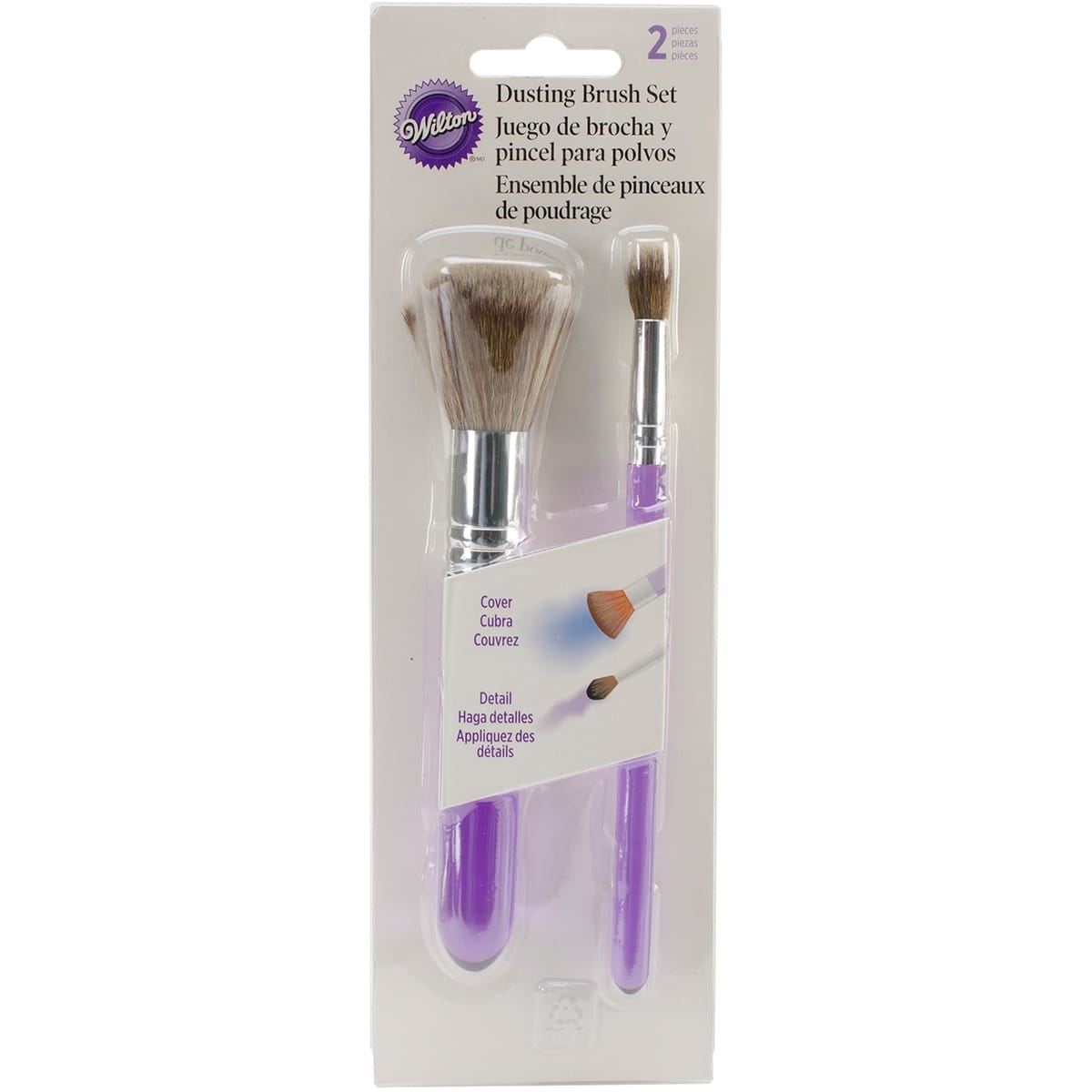 Wilton Dusting Brush Set 2 Per Pkg
