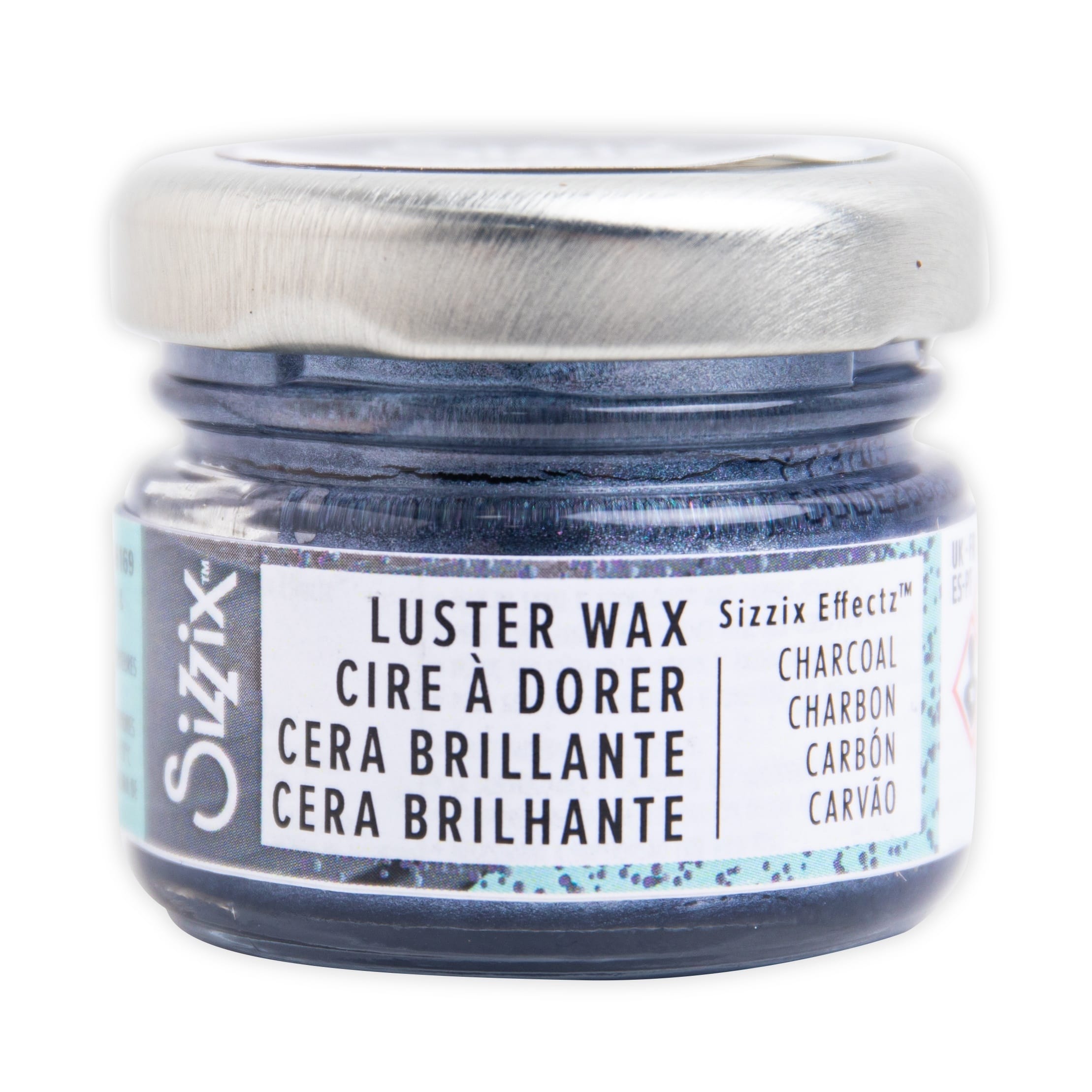 Sizzix Effectz Luster Wax 20ml Charcoal