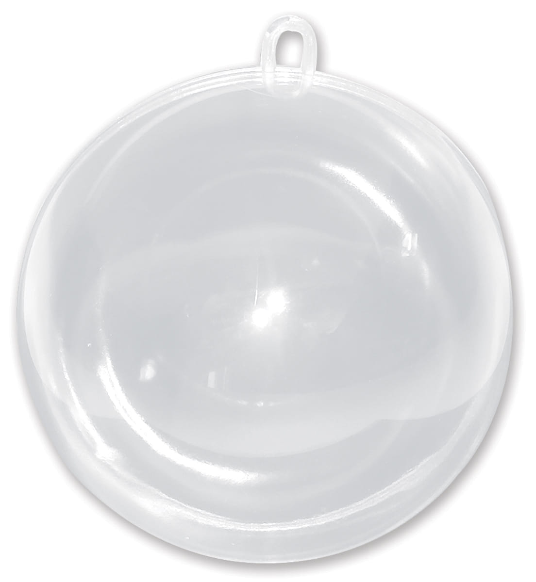Plastic Ornament Hanging Ball 100mm