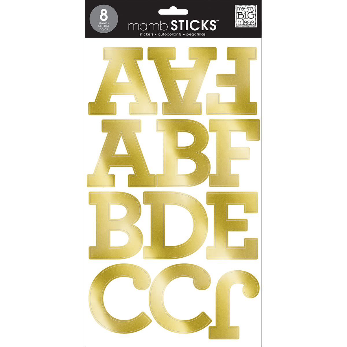 Me and My Big Ideas MAMBI Sticks Large Alphabet St