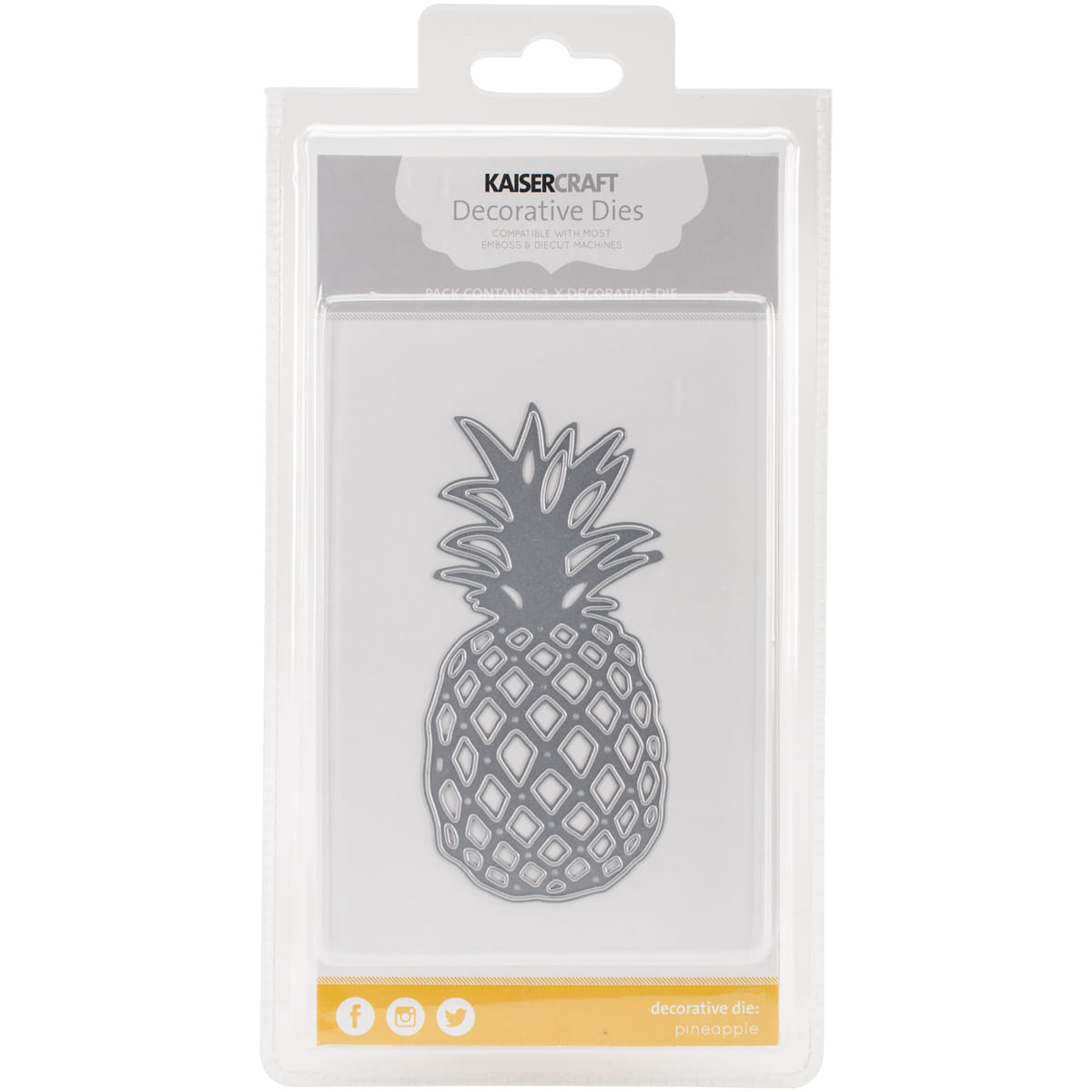 Decorative Dies Pineapple